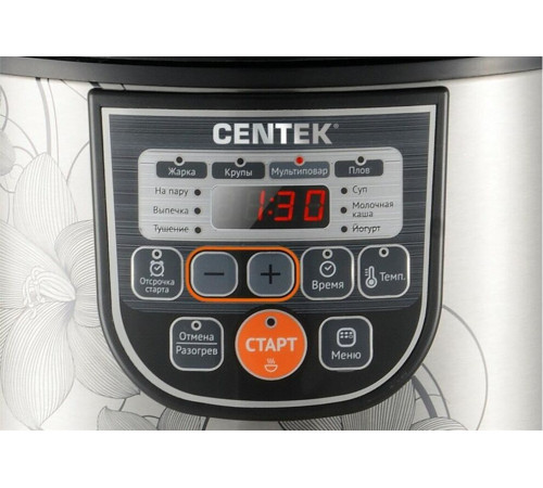 CENTEK CT-1498 черный/стальной