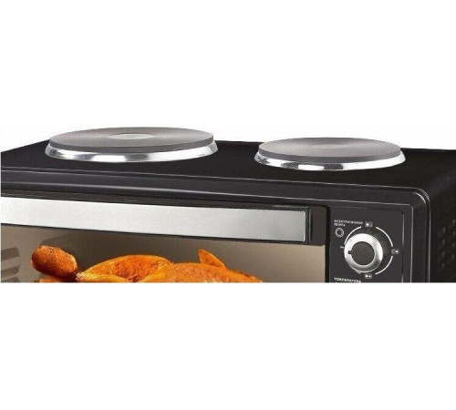 Электропечь CENTEK CT-1530-36 PLATE black