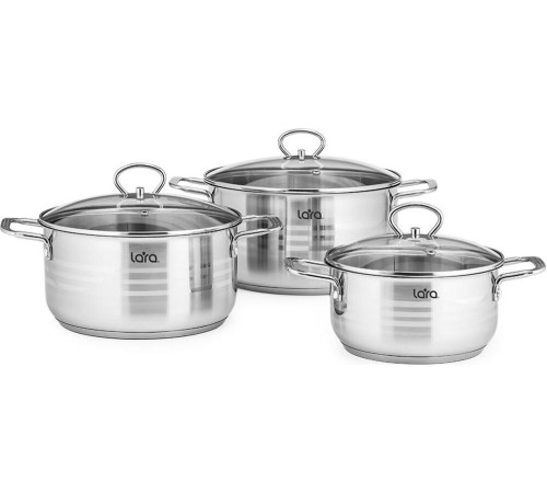 LARA LR02-80 Standart набор посуды 6пр.