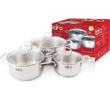 LARA LR02-80 Standart набор посуды 6пр.