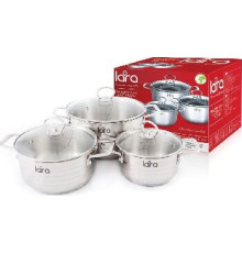 LARA LR02-80 Standart набор посуды 6пр.