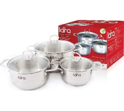 LARA LR02-80 Standart набор посуды 6пр.