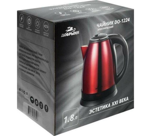ДОБРЫНЯ DO-1224 1,8л красный