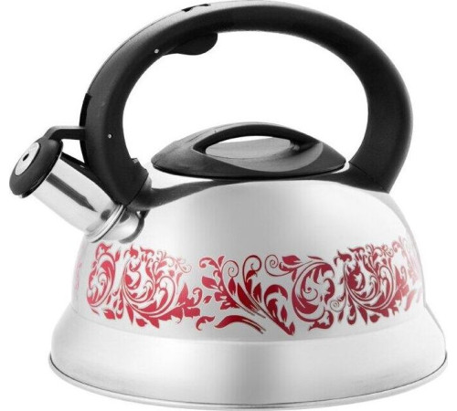 WEBBER BE-0520 Чайник из нерж.стали 3л, меняет цвет при закипании