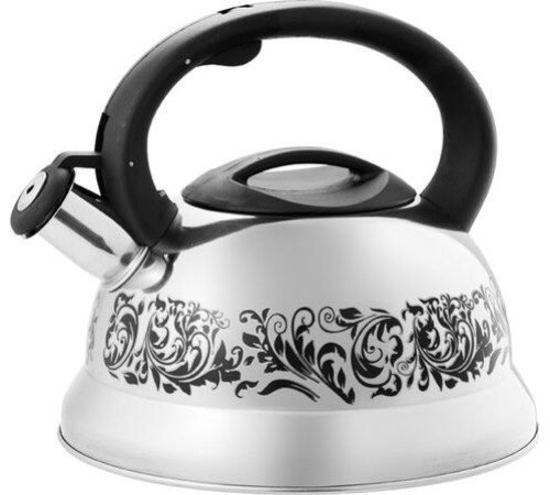 WEBBER BE-0520 Чайник из нерж.стали 3л, меняет цвет при закипании