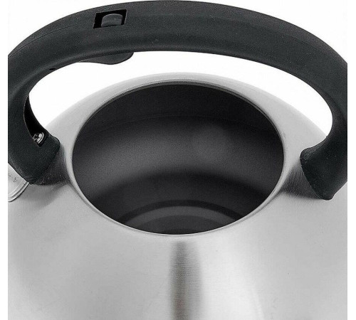 WEBBER BE-0587 Чайник нерж со свистком 3л, сатин