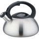 WEBBER BE-0587 Чайник нерж со свистком 3л, сатин