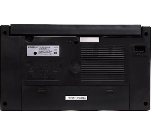ЭФИР 13 УКВ 64-108МГц, бат. 4*R20, 220V, USB/SD/microSD/AUX
