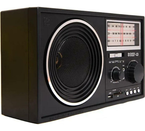 ЭФИР 13 УКВ 64-108МГц, бат. 4*R20, 220V, USB/SD/microSD/AUX
