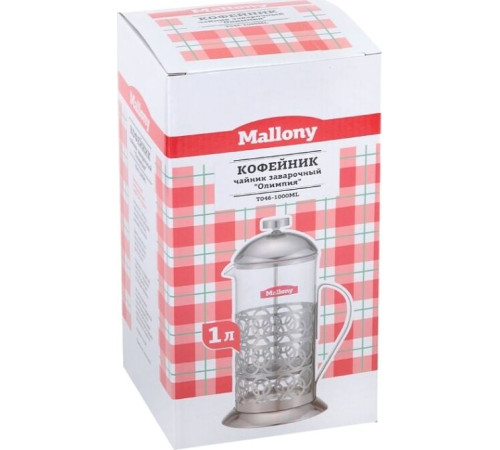MALLONY T046-1000ML чайник/кофейник 1,0л 