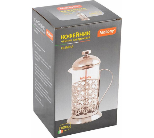 MALLONY T046-1000ML чайник/кофейник 1,0л 