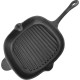MALLONY PADELLA сковорода-гриль 28*28см чугунная (985057)