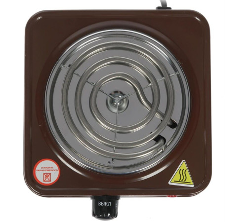 ВАСИЛИСА ВА-901 коричневый однокомфорочная