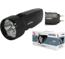 SMARTBUY (SBF-44-B) 5 LED с прямой зарядкой