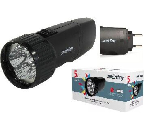 SMARTBUY (SBF-44-B) 5 LED с прямой зарядкой