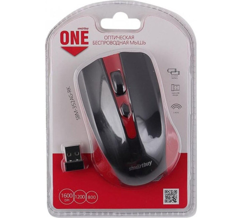 SMARTBUY (SBM-352-RK) ONE красный/черный