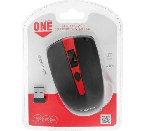 SMARTBUY (SBM-352-RK) ONE красный/черный