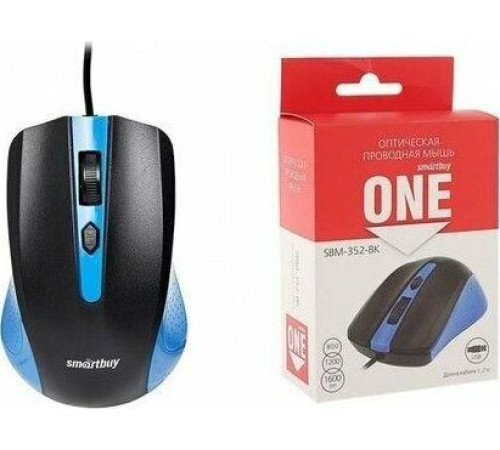 SMARTBUY (SBM-352-BK) синий/черный