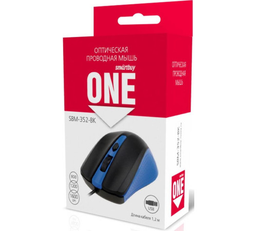 SMARTBUY (SBM-352-BK) синий/черный