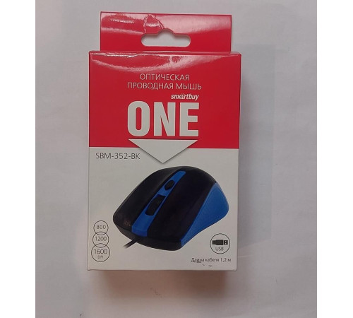 SMARTBUY (SBM-352-BK) синий/черный