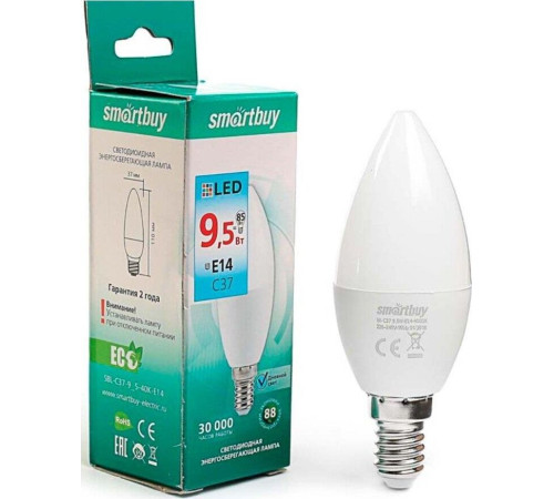 SMARTBUY (SBL-C37-9_5-40K-E14) 9.5W/4000/E14