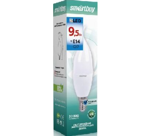 SMARTBUY (SBL-C37-9_5-60K-E14) 9.5W/6000/E14