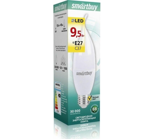 SMARTBUY (SBL-C37-9_5-30K-E27) 9.5W/3000/E27