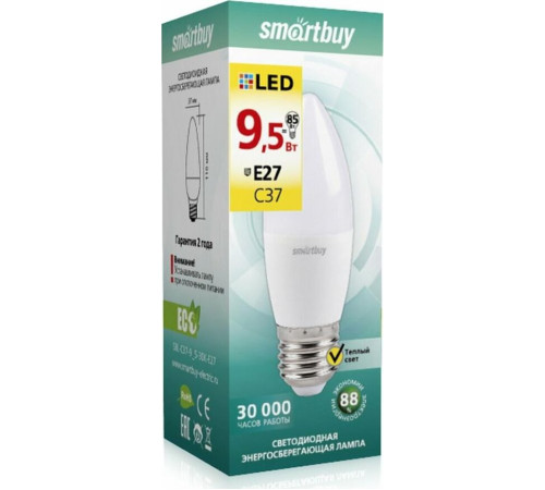SMARTBUY (SBL-C37-9_5-30K-E27) 9.5W/3000/E27