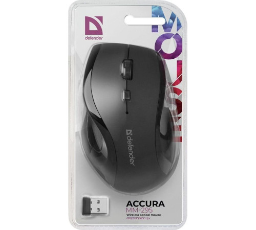 DEFENDER (52295) ACCURA MM-295 черный