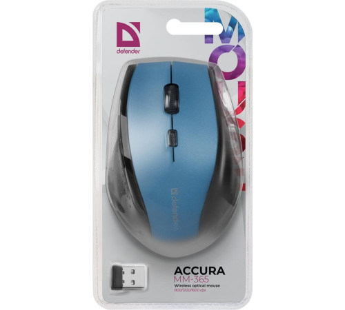 DEFENDER (52366) ACCURA MM-365 синий