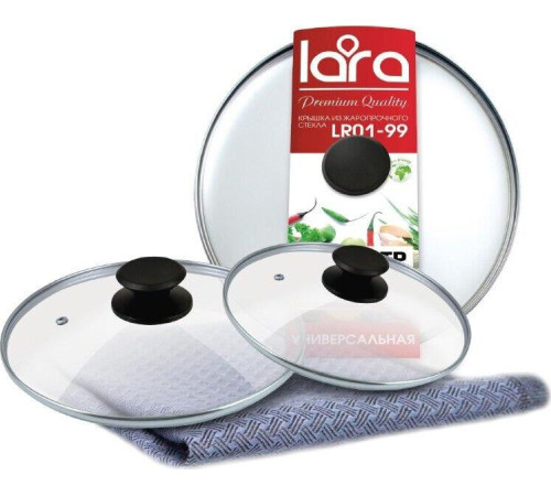 LARA LR01-100 30см стеклянная