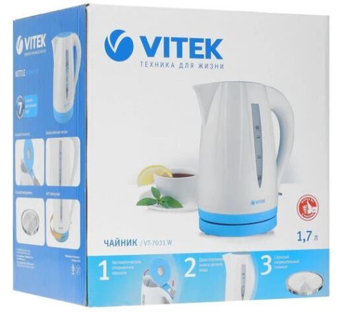 VITEK VT-7031 (1,7л. пластик)