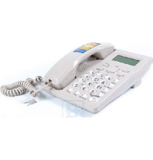 Телефон проводной ВЕКТОР 555/07 WHITE