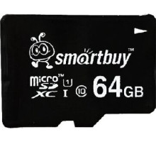 SMARTBUY (SB64GBSDCL10-00) MicroSDXC 64GB Class10 UHS-1