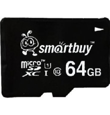 SMARTBUY (SB64GBSDCL10-00) MicroSDXC 64GB Class10 UHS-1