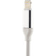 SMARTBUY (iK-312 white) 3 в 1 MICROUSB+TYPE-C+8 PIN 1 м