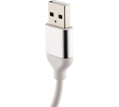 SMARTBUY (iK-312 white) 3 в 1 MICROUSB+TYPE-C+8 PIN 1 м