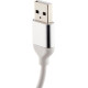 SMARTBUY (iK-312 white) 3 в 1 MICROUSB+TYPE-C+8 PIN 1 м