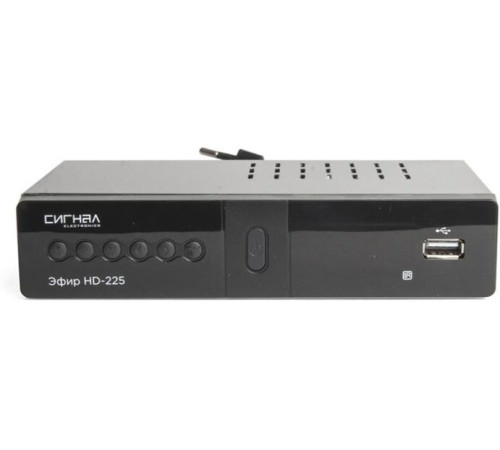 ЭФИР HD-225 DVB-T2/DOLBY DIGITAL/WI-FI/дисплей, металл
