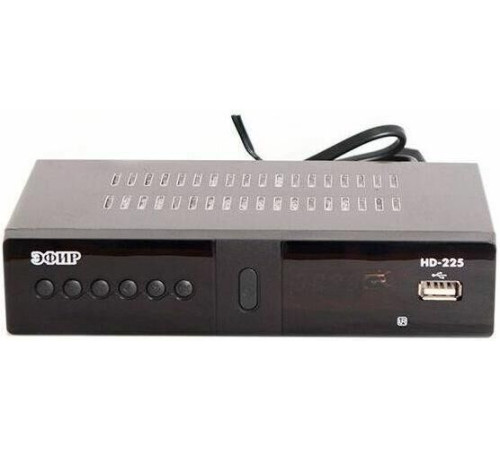 ЭФИР HD-225 DVB-T2/DOLBY DIGITAL/WI-FI/дисплей, металл