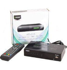 ЭФИР HD-225 DVB-T2/DOLBY DIGITAL/WI-FI/дисплей, металл