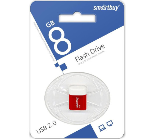 SMARTBUY (SB8GBLara-R) 8GB LARA RED