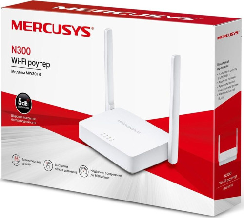 Беспроводной маршрутизатор Mercusys MW301R