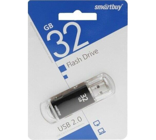 USB флеш SMARTBUY (SB128GBVC-K3) 128GB V-CUT BLACK USB3.0