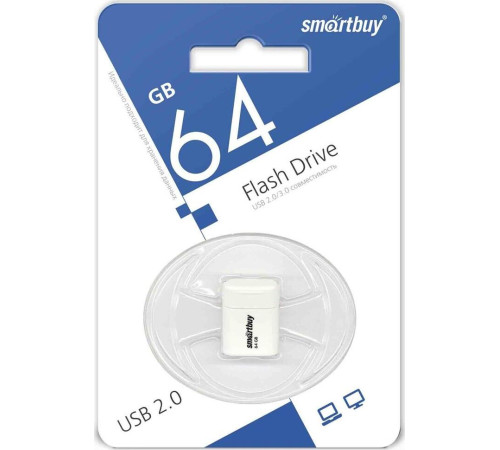 SMARTBUY (SB64GBLARA-W) 64GB LARA WHITE