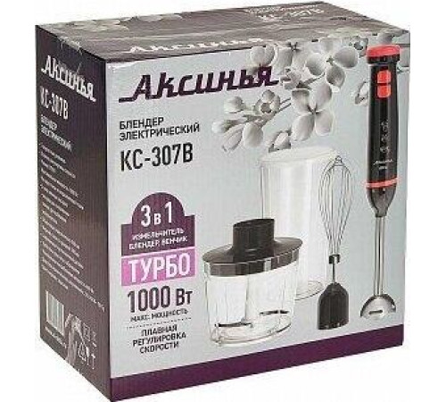 АКСИНЬЯ КС-307В черный с красным