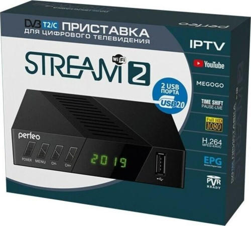 PERFEO (PF-A4488) STREAM-2 DVB-T2/C
