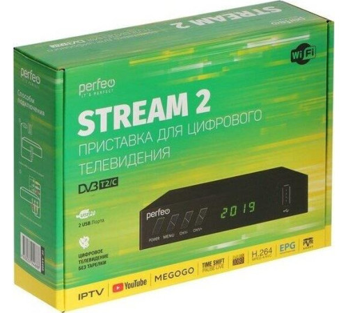 PERFEO (PF-A4488) STREAM-2 DVB-T2/C
