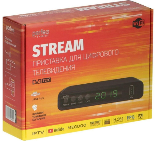 PERFEO (PF-A4351) STREAM DVB-T2/C