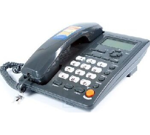 Телефон проводной ВЕКТОР 801/01 DARK GREY